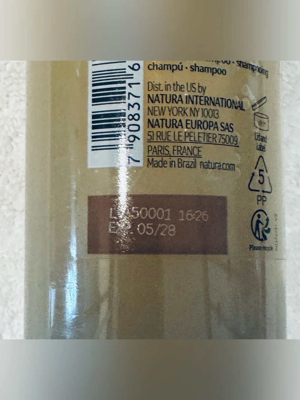 Natura Ekos Murumuru Shampoo 300ml BRAND NEW